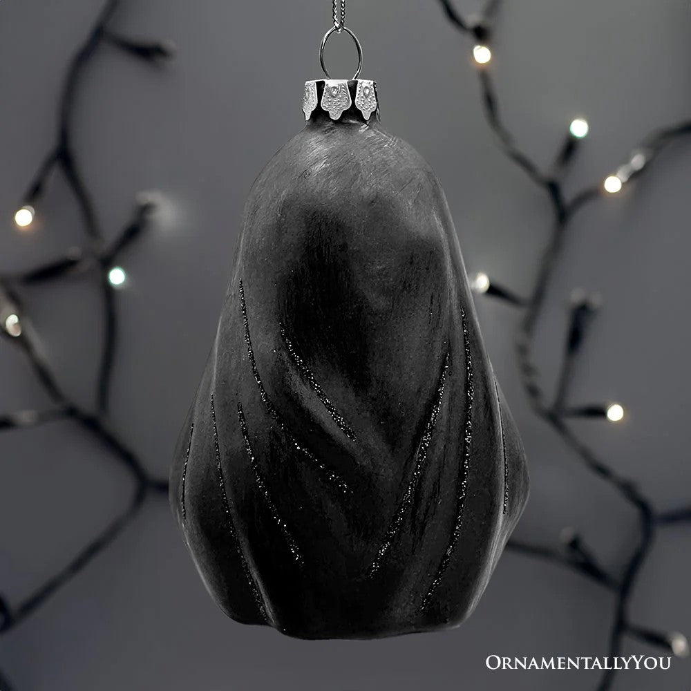 Creepy Nun Glass Ornament