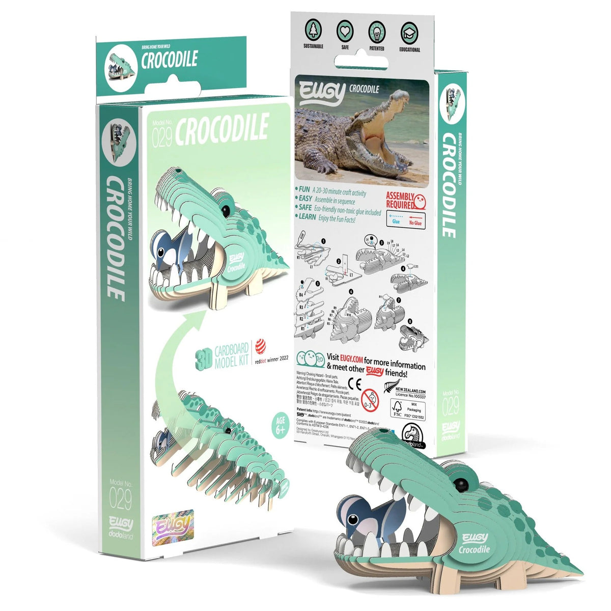 Crocodile 3D Puzzle