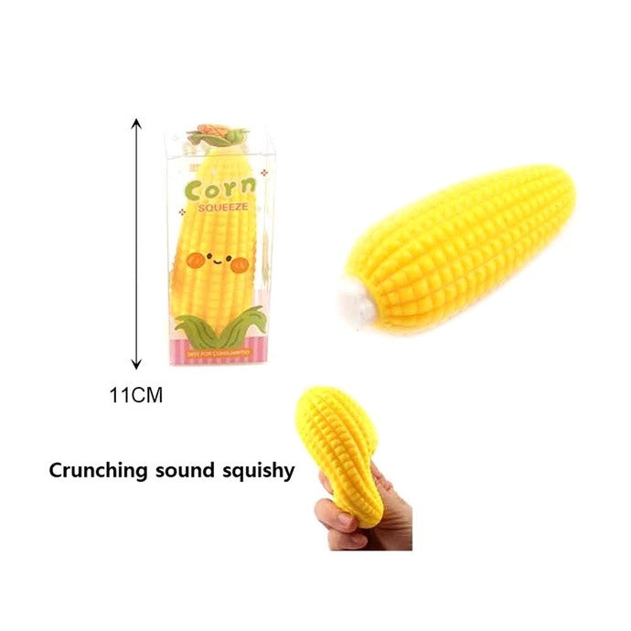 Crunchy Corn Squeeze Toy