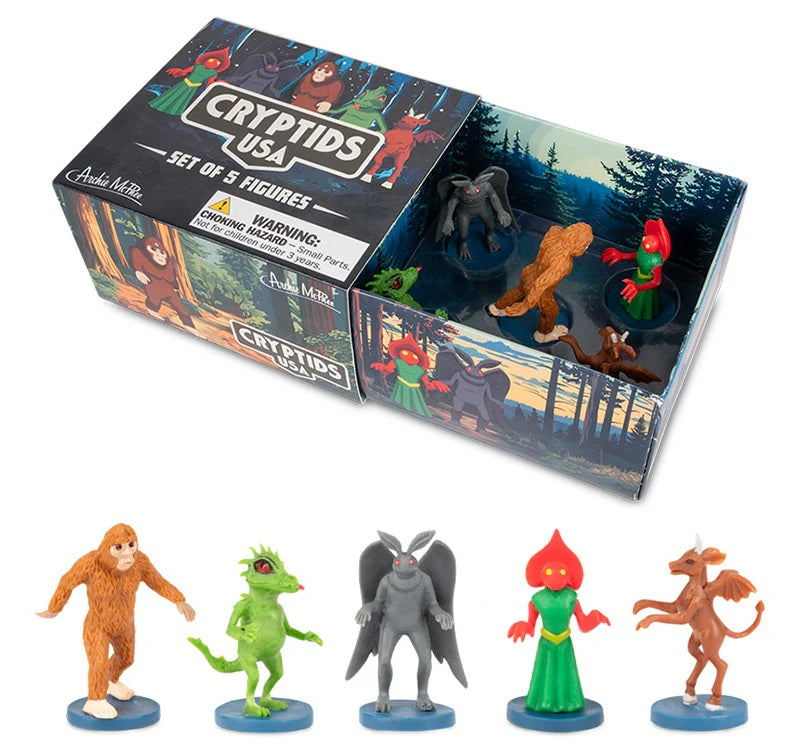 Cryptids Creatures USA Playset