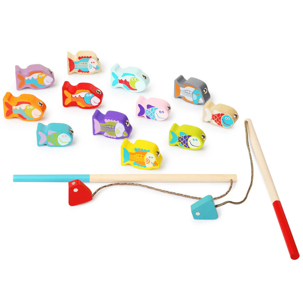 Cubika Wooden Fishing Game