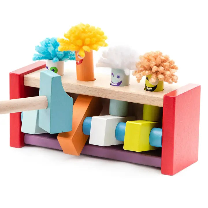 Cubika Wooden Jumping Clowns