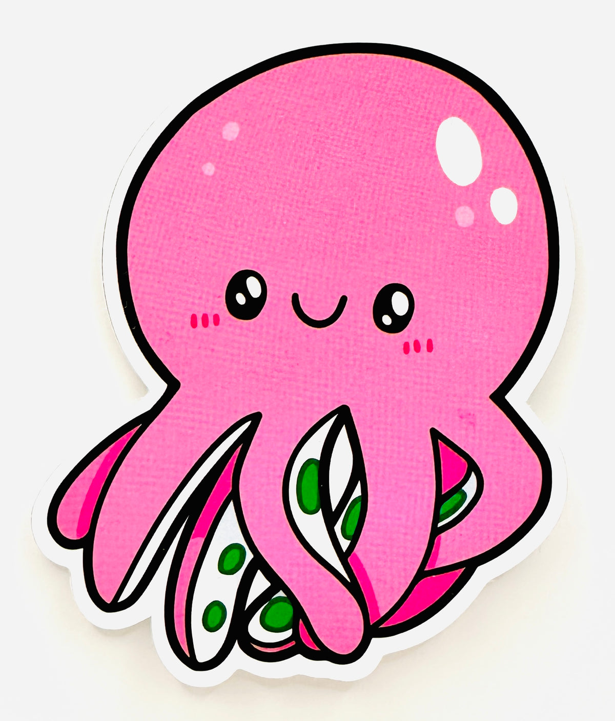 Cute Octopus Sticker 3"