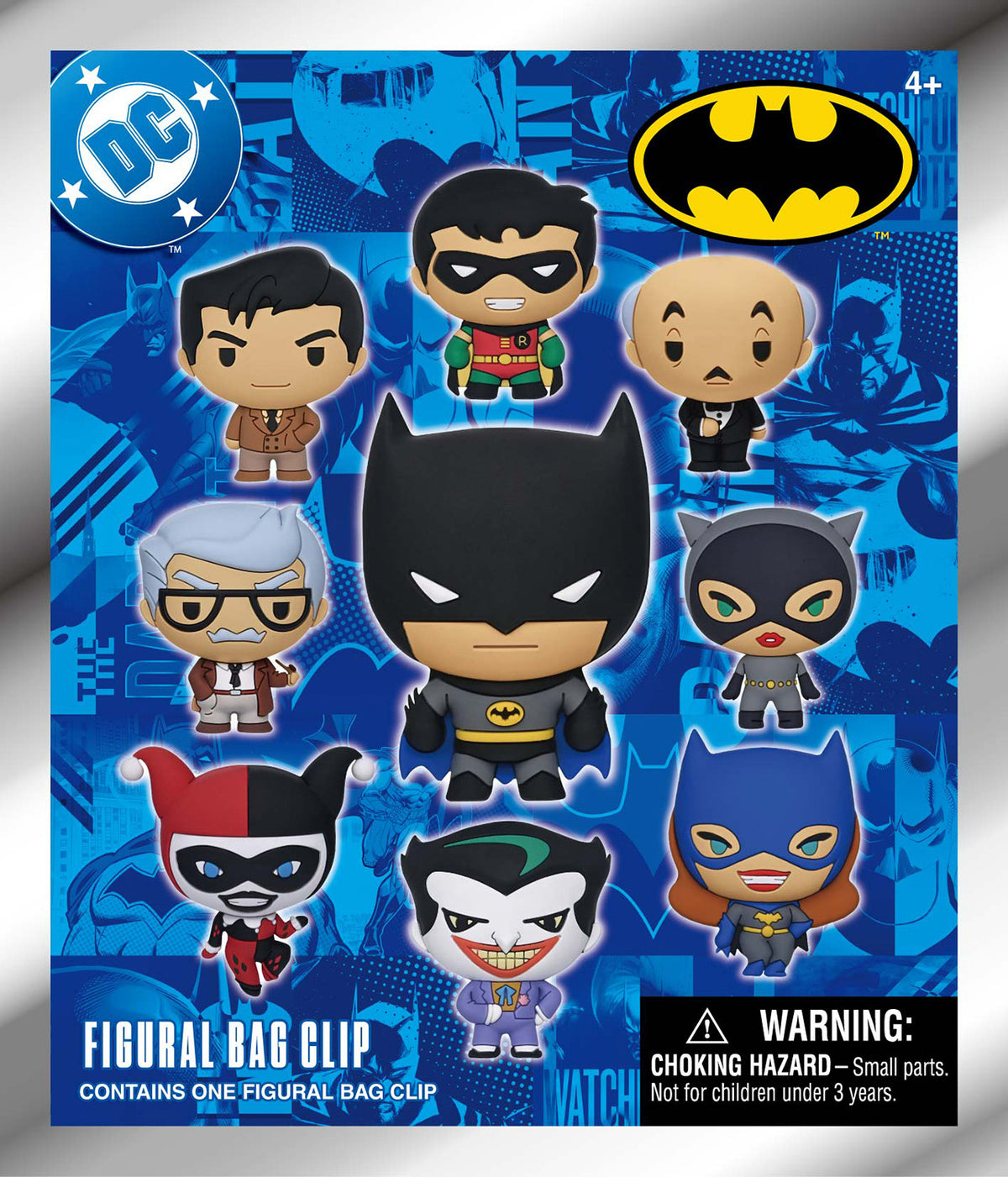 DC Comics Batman Figural Bag Clip