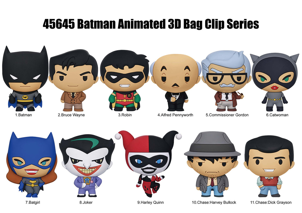 DC Comics Batman Figural Bag Clip