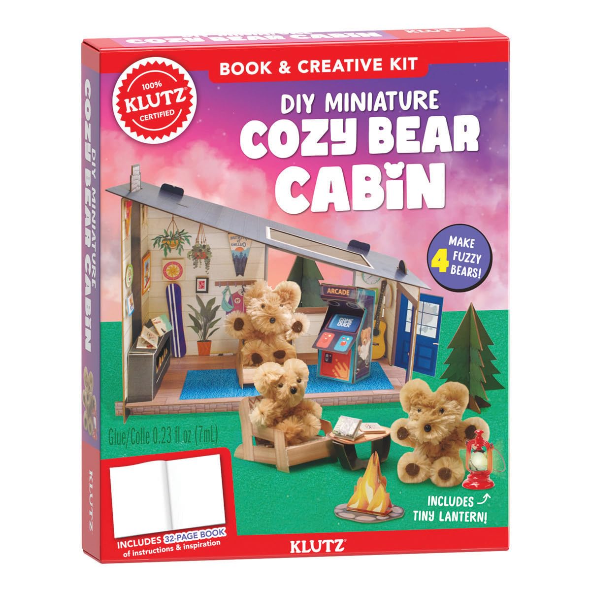 DIY Miniature Cozy Bear Cabin