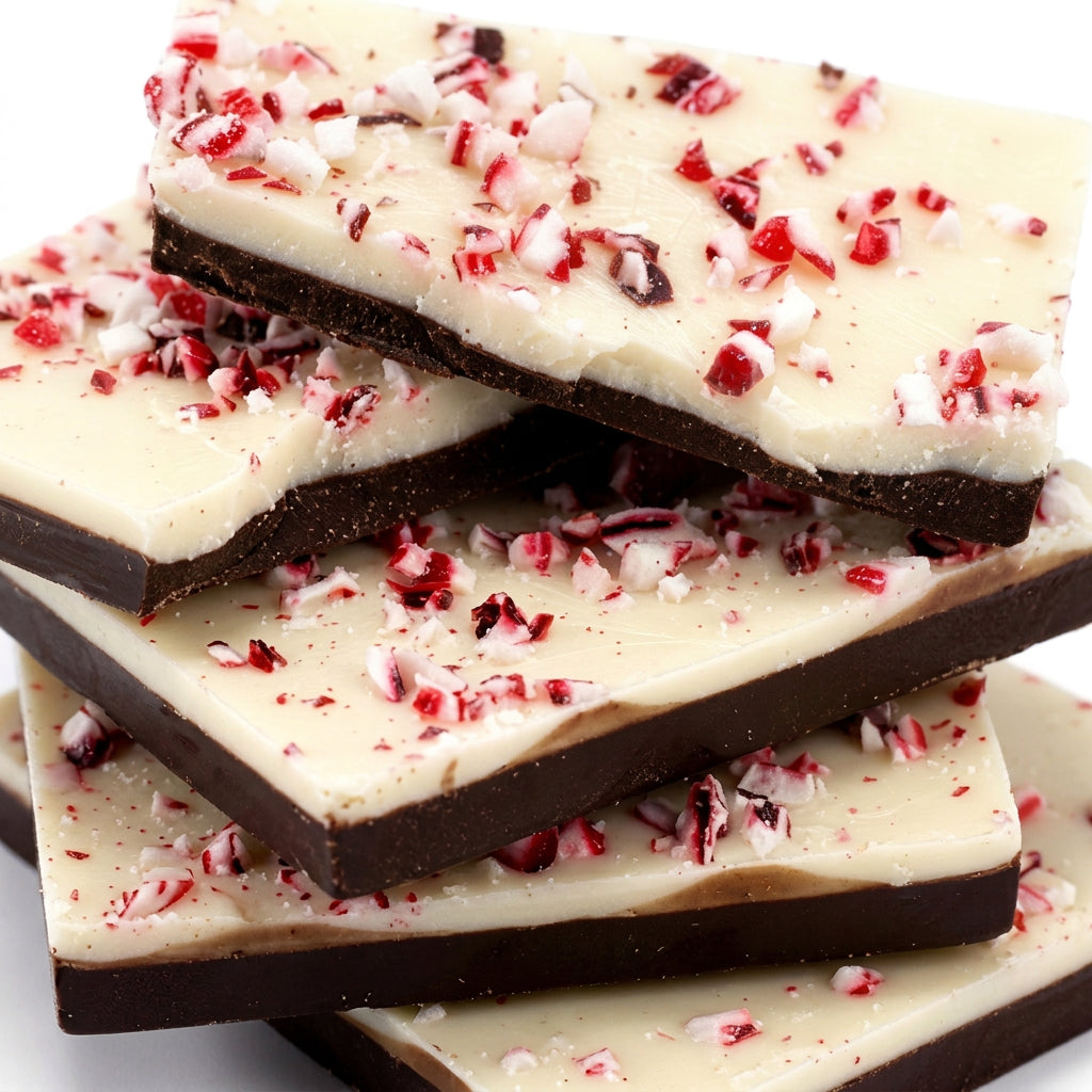 Dark Chocolate Peppermint Bark 4 oz