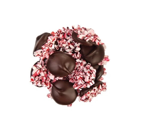 Dark Chocolate Peppermint Nonpareils 4 oz