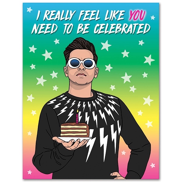 Card David Need To Be Celebrated Birthday Schitt's Creek