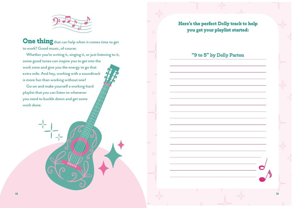 Dazzle Like Dolly Activity Book