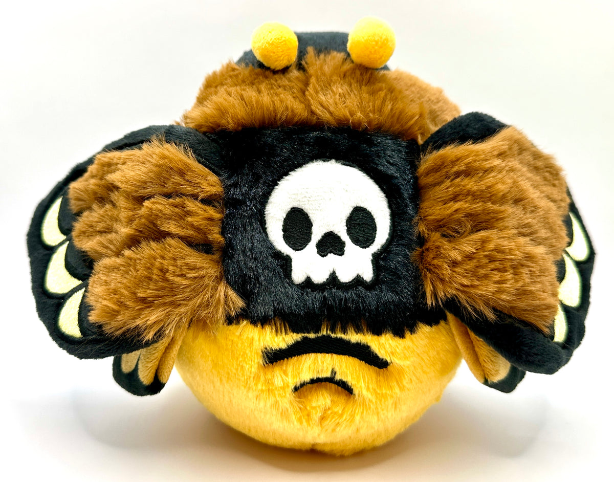 Death's-Head Hawkmoth Snugglemi Snackers Plush 6"