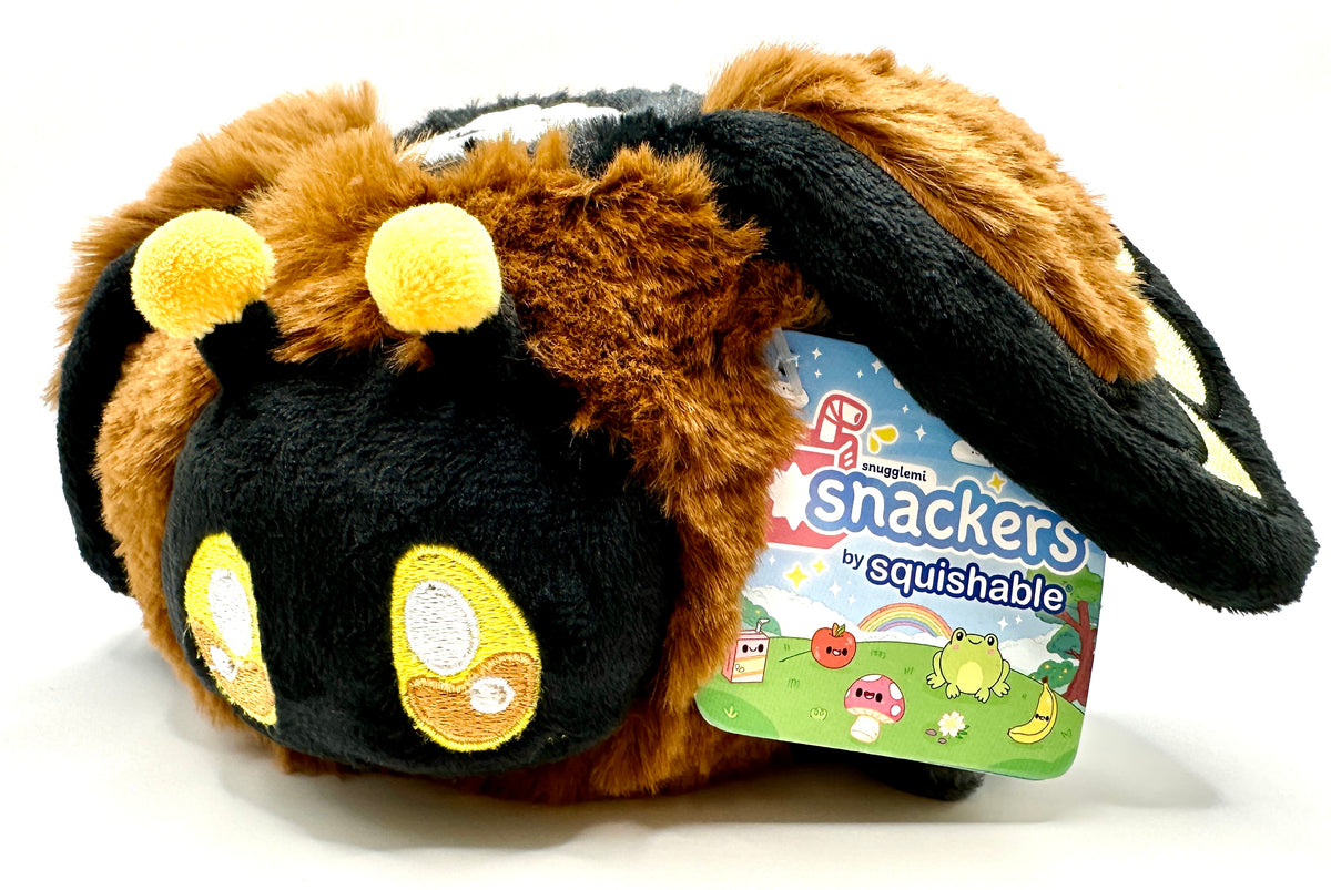 Death's-Head Hawkmoth Snugglemi Snackers Plush 6"