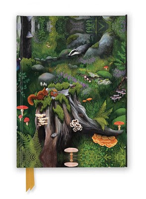 Deep In The Forest Foiled Hard Cover Journal Anna Stead