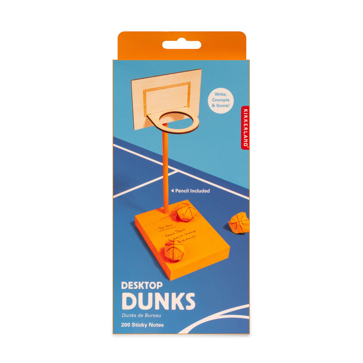 Desktop Dunks Basketball Sticky Notes