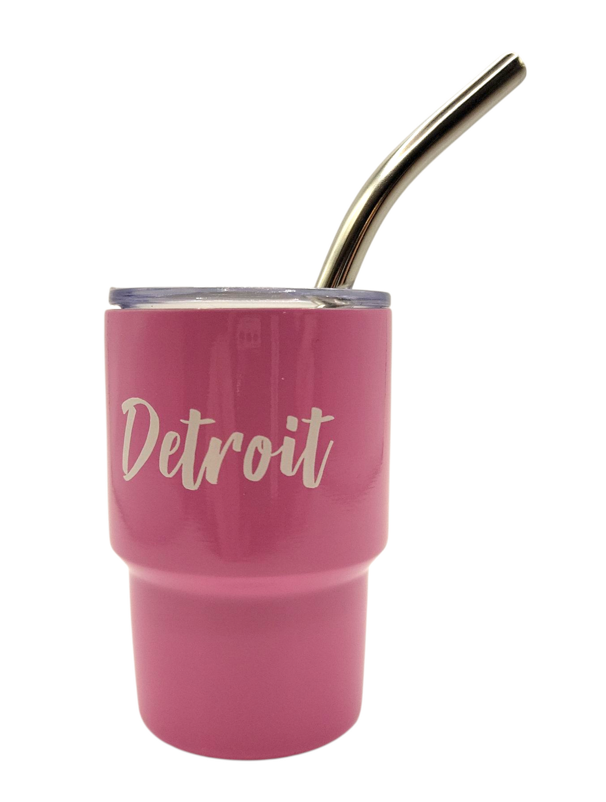 Detroit Tumbler Shot Pink