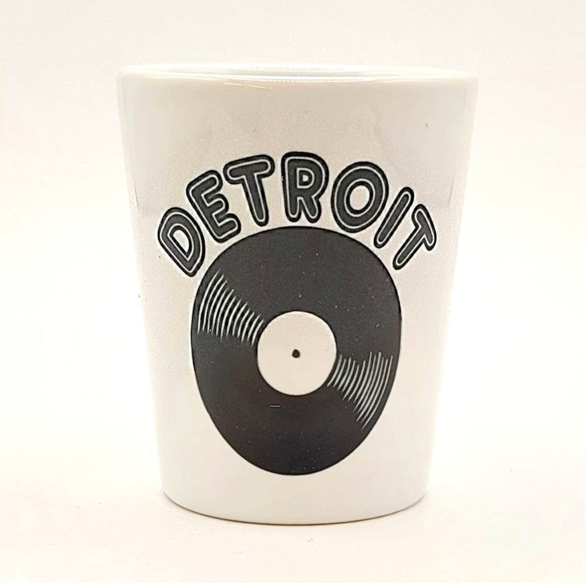 Detroit Vinyl Shot Glass