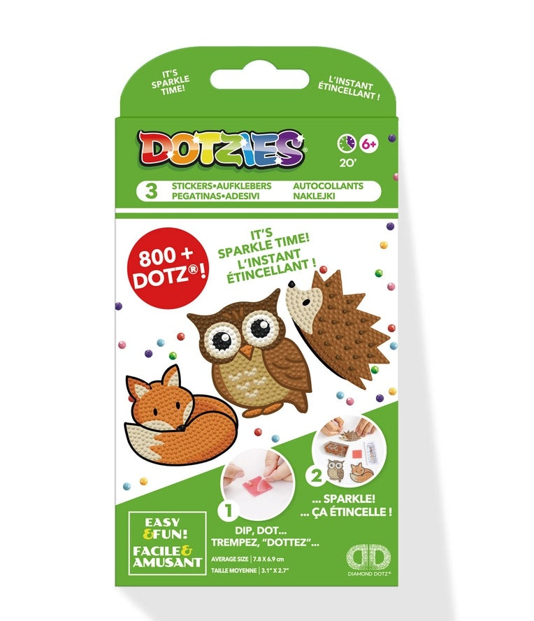 Dotzies Forest Friends Stickers