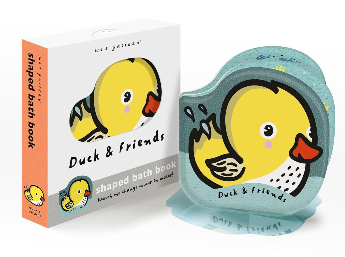 Duck & Friends Shaped Bath Book