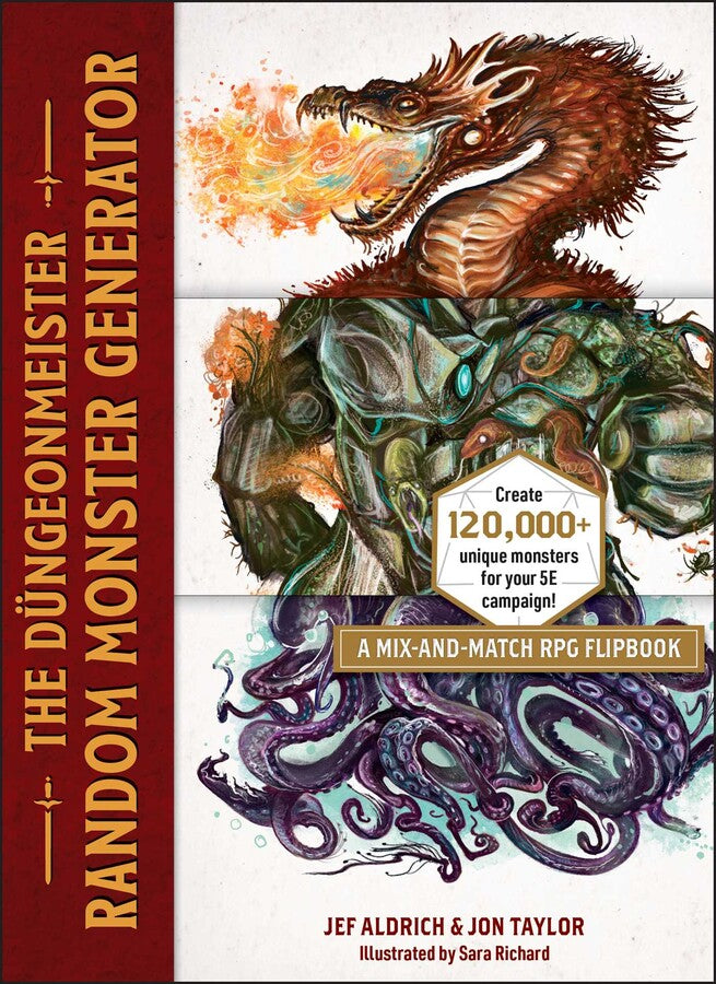 Dungeonmeister Random Monster Generator Book