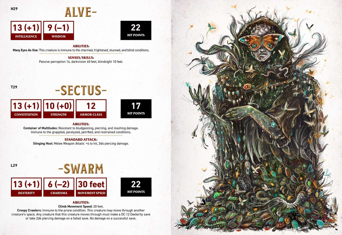 Dungeonmeister Random Monster Generator Book