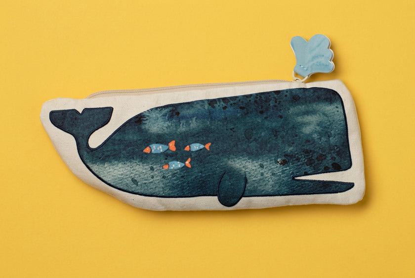 Eclectionery Whale Pencil Case