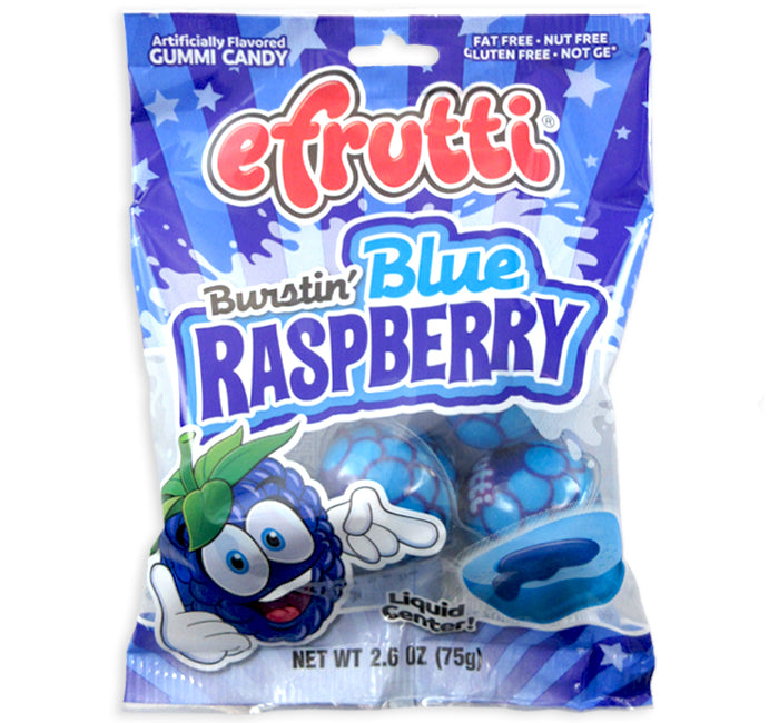 Efrutti Burstin' Blue Raspberry Bag