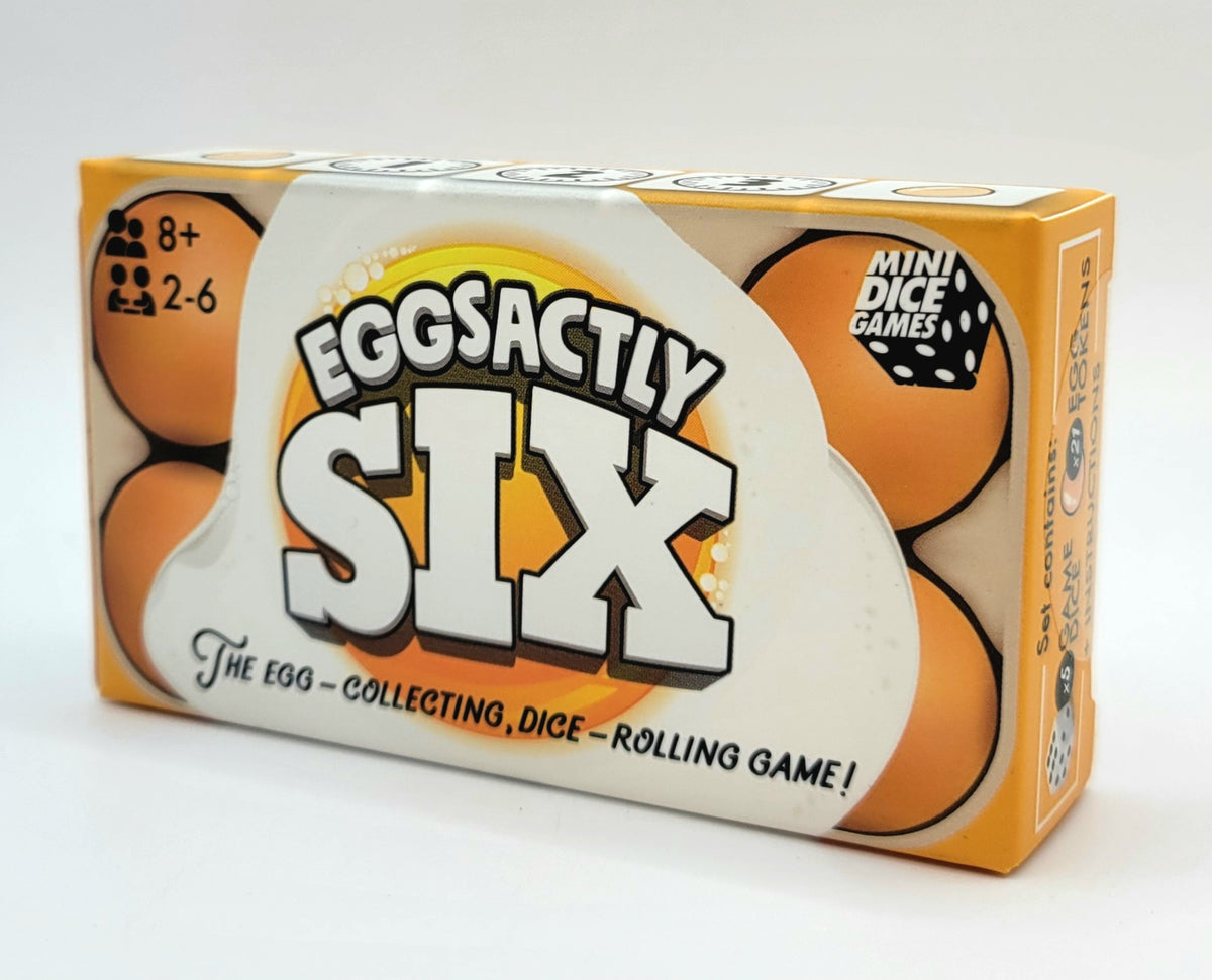Eggsactly Six Mini Dice Game