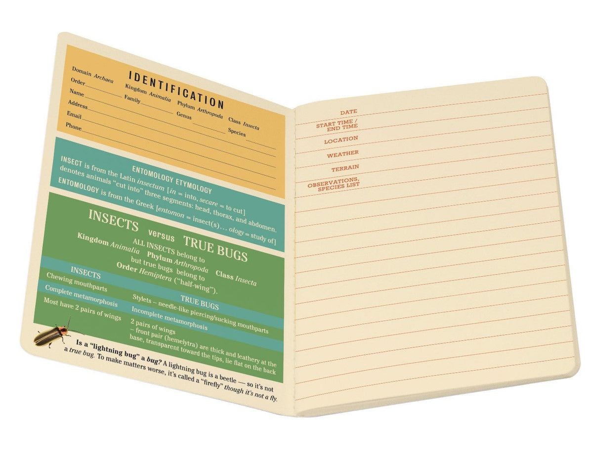 Entomology Pocket Notebook