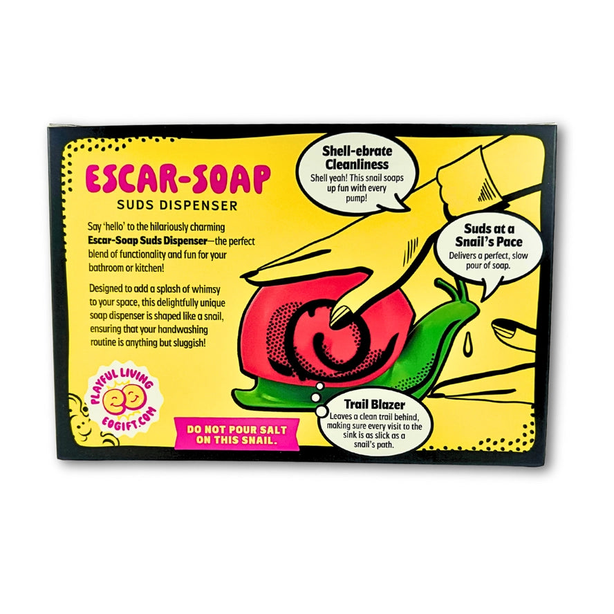 Escar-Soap Suds Dispenser Snail