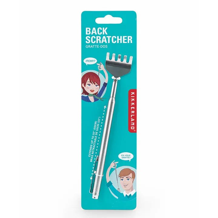 Extendable Back Scratcher Silver