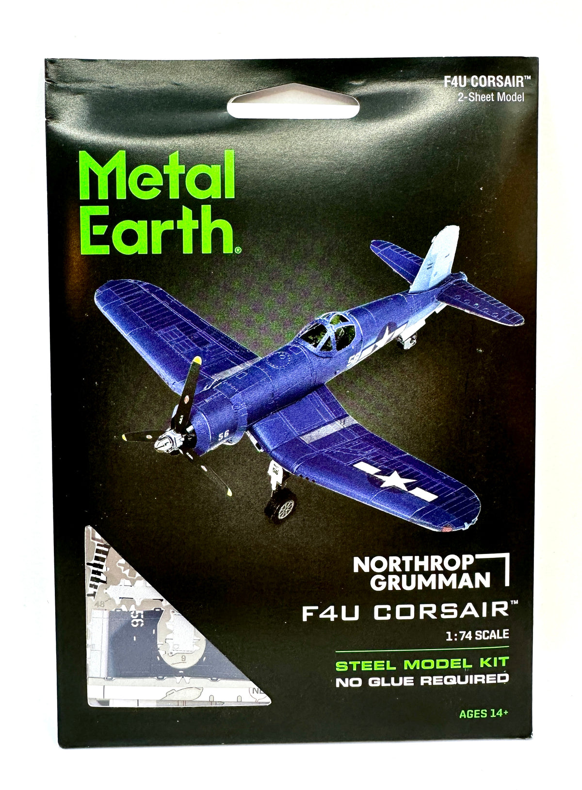 F4U Corsair Metal Model