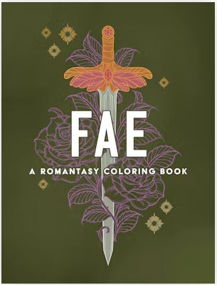 Fae A Romantasy Coloring Book
