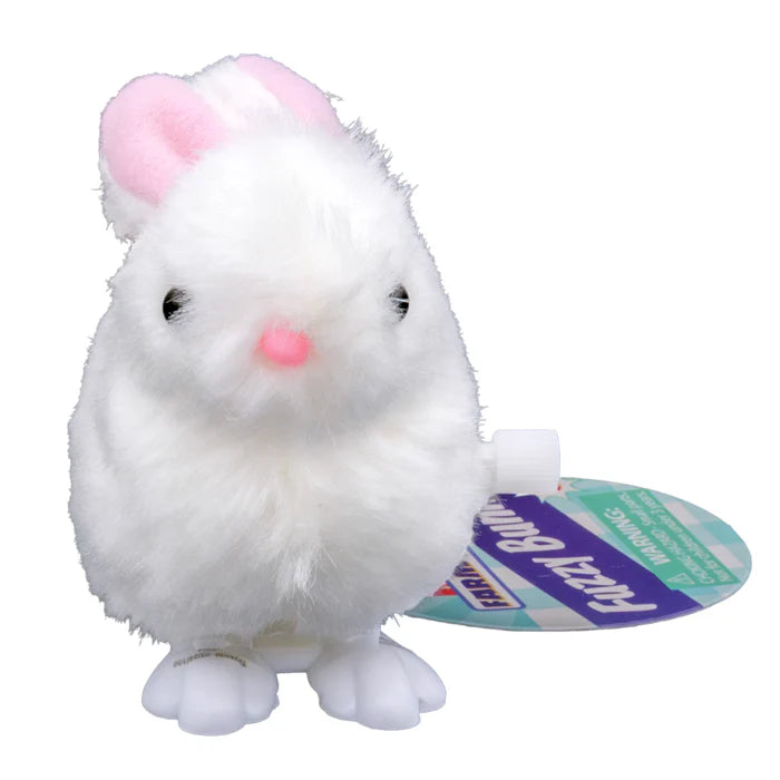 Farm Fresh Fuzzy Bunny Wind-Up