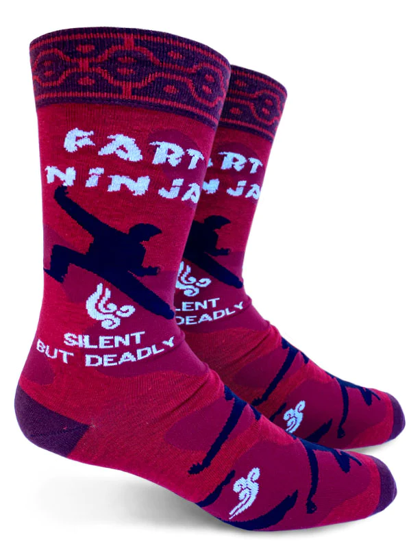 Fart Ninja Men's Socks