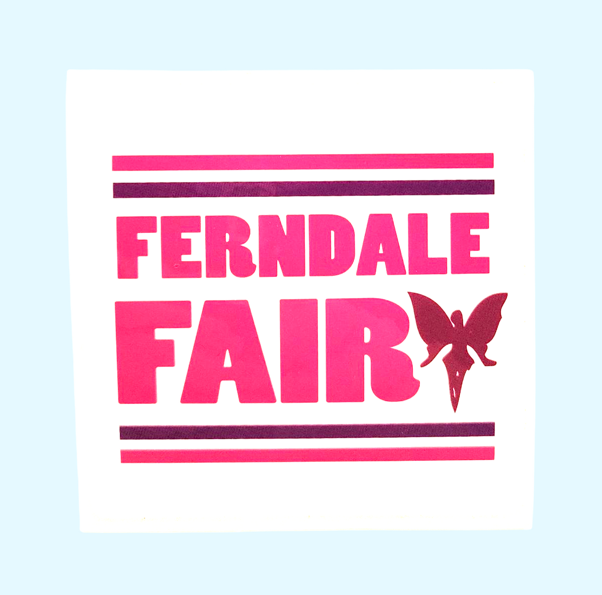 Ferndale Fairy Sticker