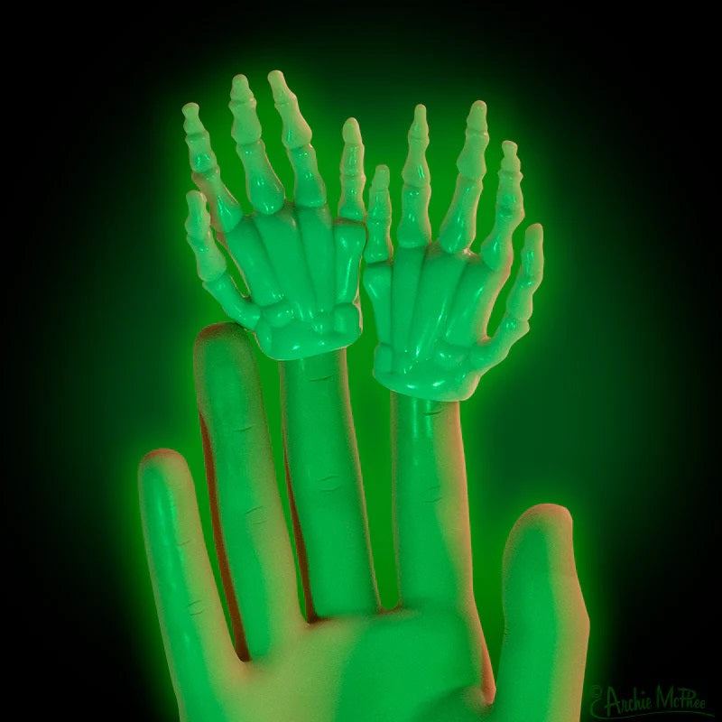 Finger Glow Skeleton Hand