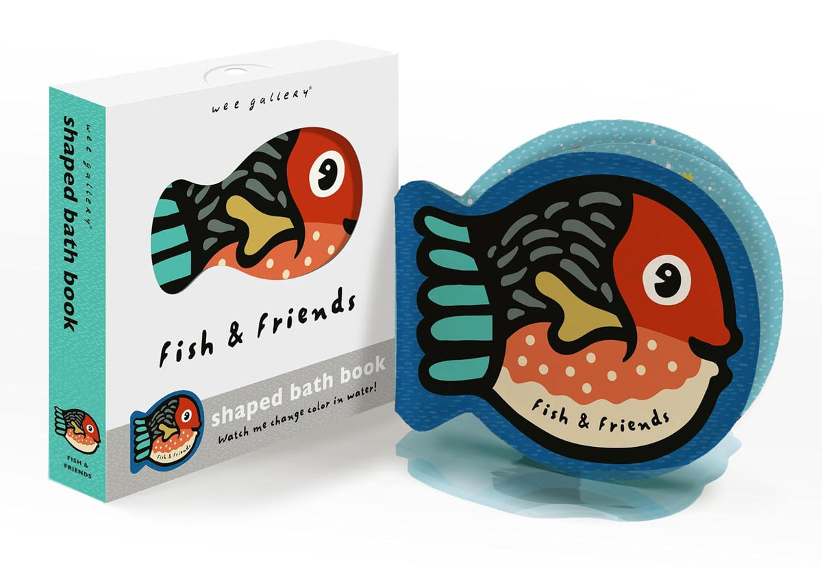 Fish & Friends Shaped Bath Book