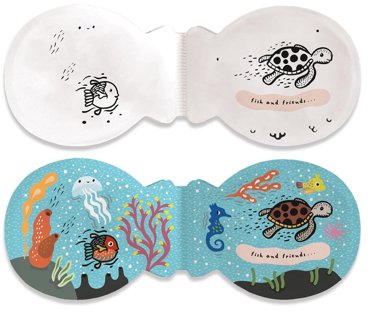 Fish & Friends Shaped Bath Book