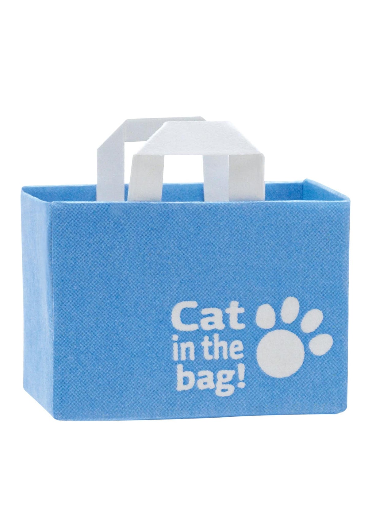 Flocked Cats In Paper Bags Blind Box