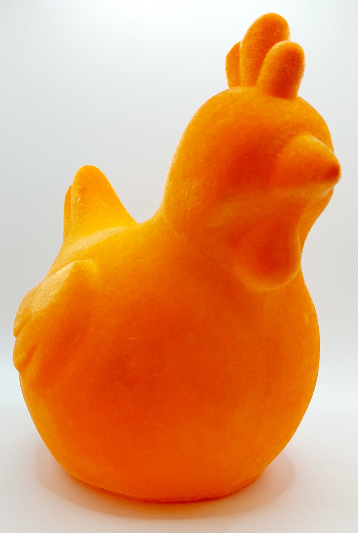 Flocked Chicken Assorted 10"