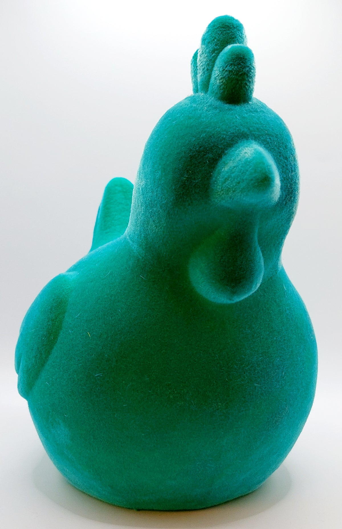 Flocked Chicken Assorted 10"