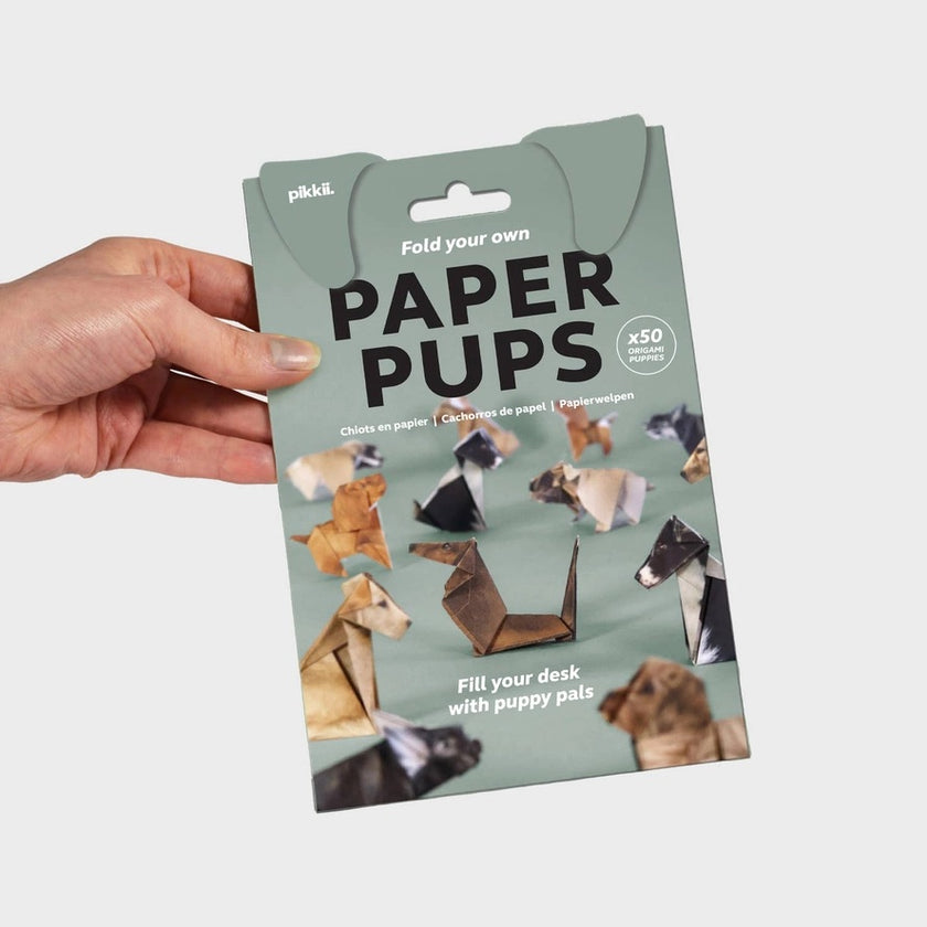 Fold Your Own Paper Pups