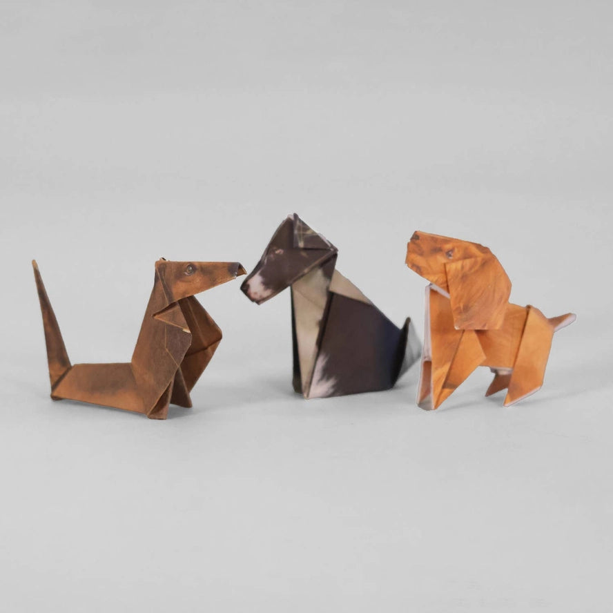 Fold Your Own Paper Pups