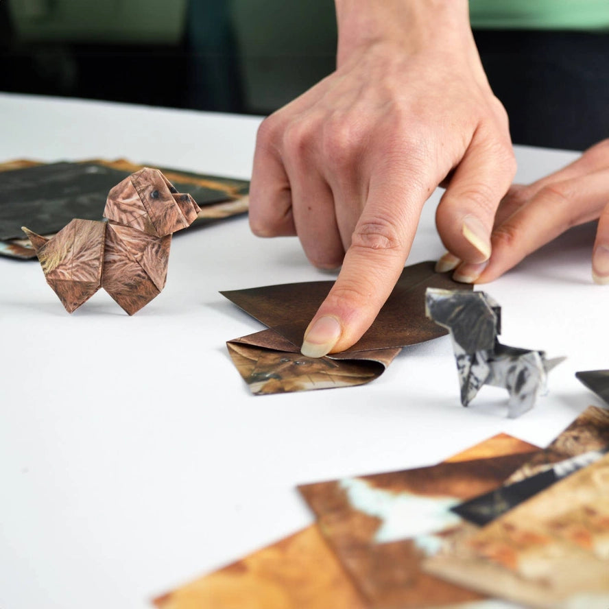 Fold Your Own Paper Pups