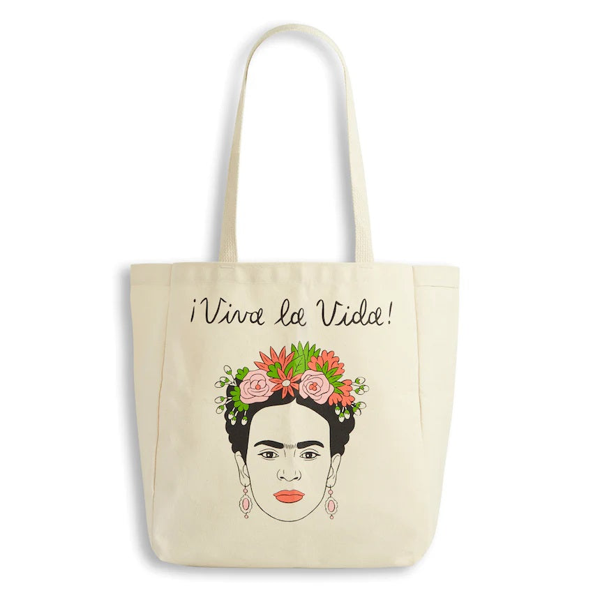 Frida Kahlo Viva La Vida Tote Bag