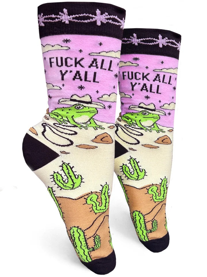 Fuck All Y'all Women's Socks