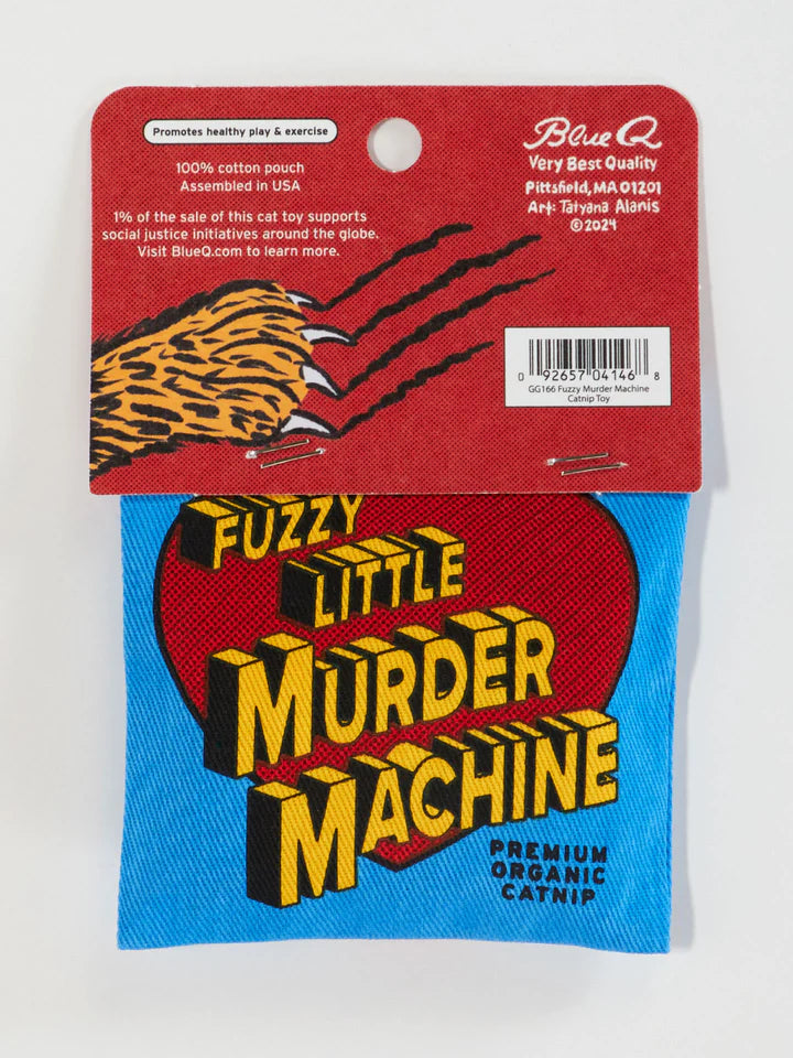 Fuzzy Murder Catnip Toy