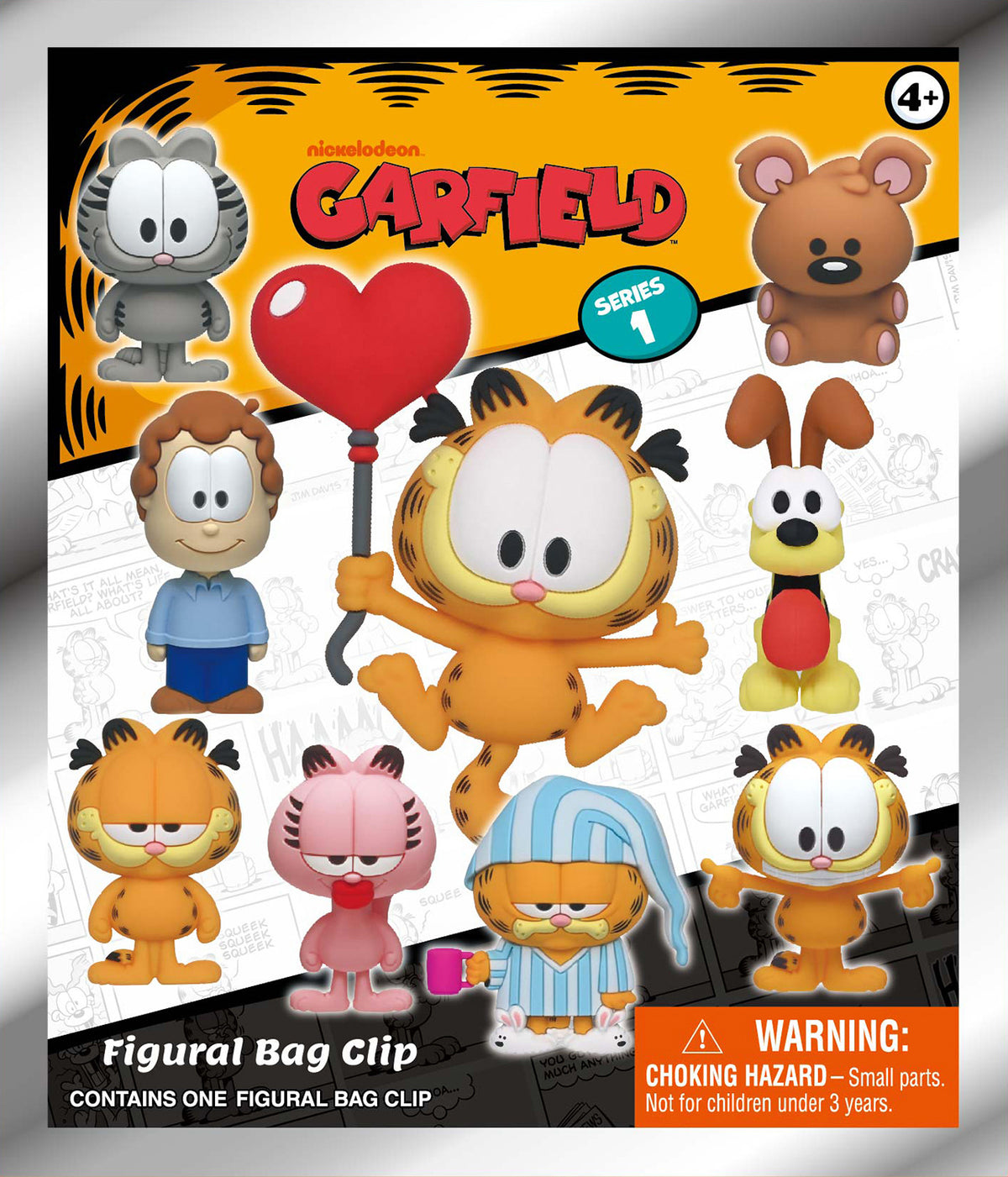 Garfield Figural Bag Clip Series 1