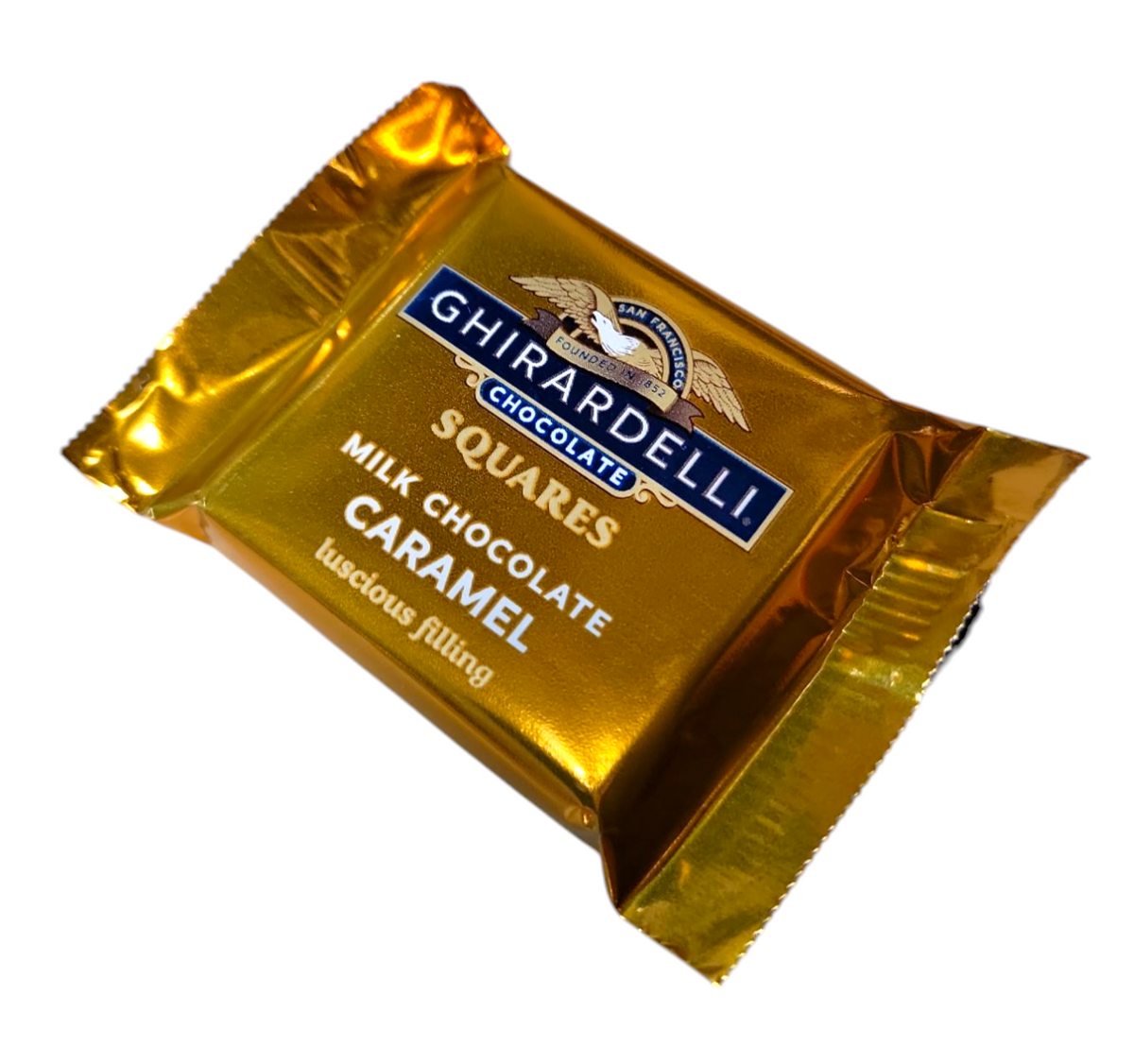 Ghirardelli Premium Milk Chocolate Caramel Square