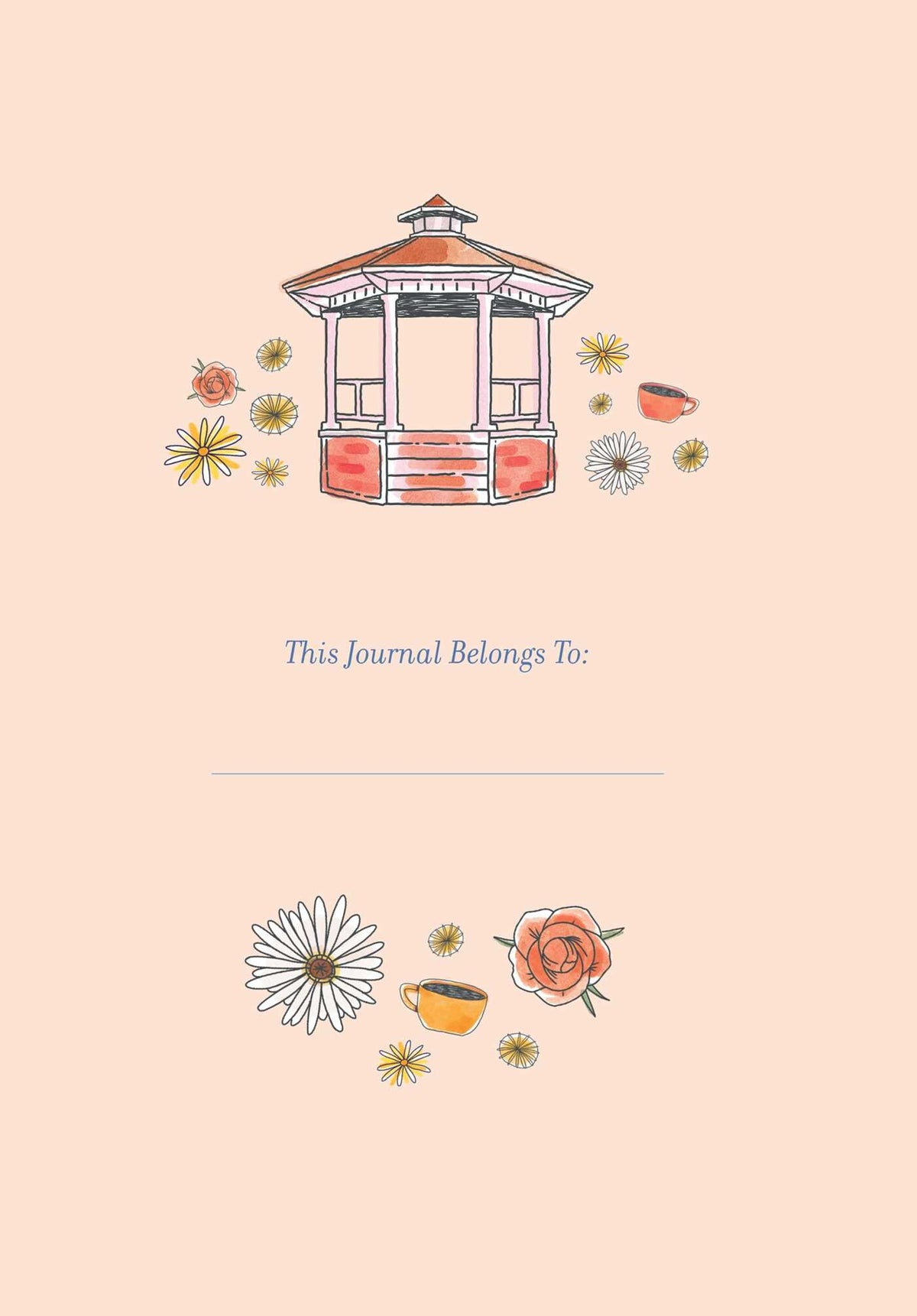 Gilmore Girls Embroidered Journal